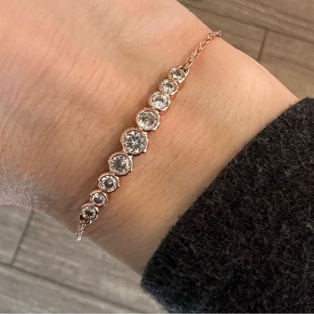 Kate Spade Rose gold bracelet.